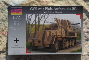 MACO 7211 sWS mit Flak-Aufbau als Sfl. mit 3,7cm Flak 43 Anti-Aircraft